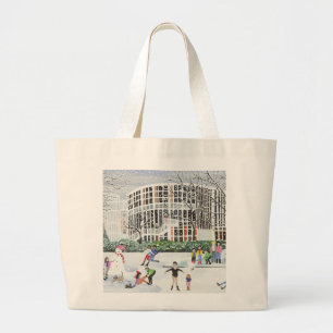 Yvonne Arnaud Theatre Large Tote Bag