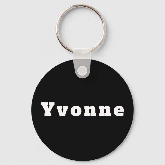 Yvonne Key Ring (Front)