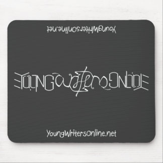 YWO Ambigram Mousepad (Black)