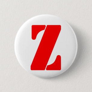 Z_2 6 CM ROUND BADGE