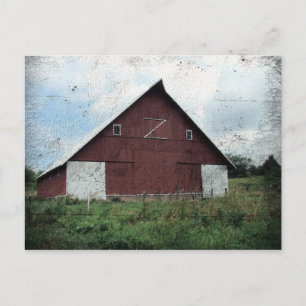 Z Barn Postcard
