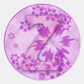 Z CLASSIC ROUND STICKER