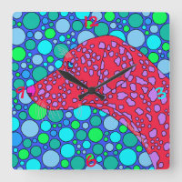 z Colourful Dalmatian Polka Dot Dog Art Decor