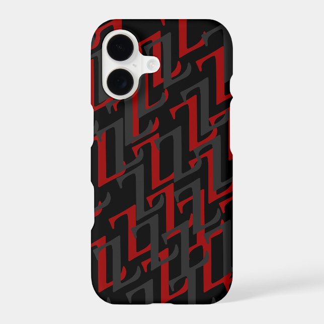 Z create your own initial pattern (Back)