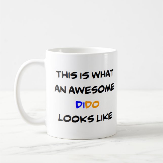 z dido, awesome coffee mug (Left)