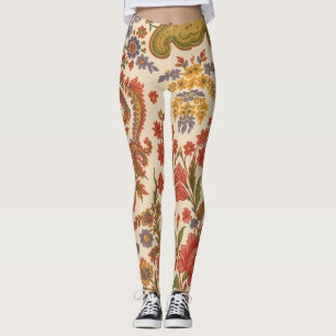 Z Flowers in arts legging