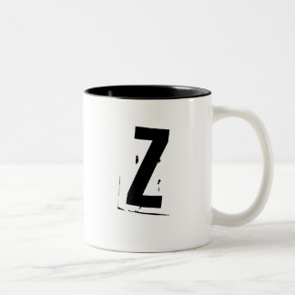 "Z" initial/monogram mug