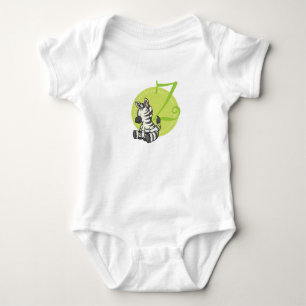 Z is for Zebra Baby Bodysuit
