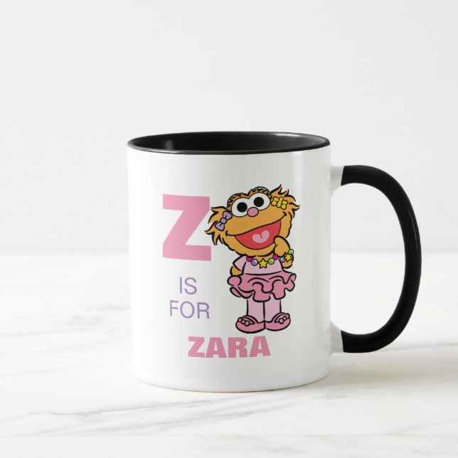 Z is for Zoe | Add Your Name Mug (Right)
