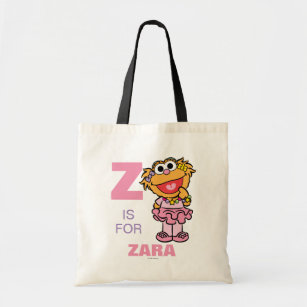 Z is for Zoe   Add Your Name Tote Bag