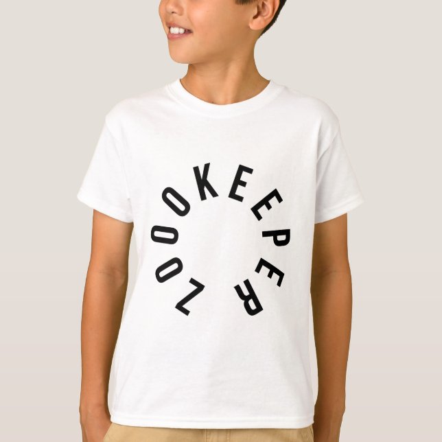 Z is for Zookeeper T-Shirt (Front)