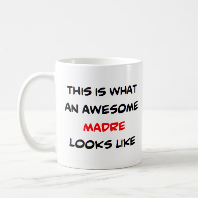 z madre, awesome coffee mug (Left)