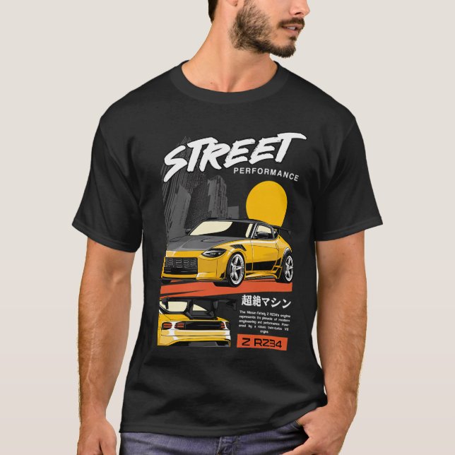 Z Rz34 Street Performance T-Shirt (Front)