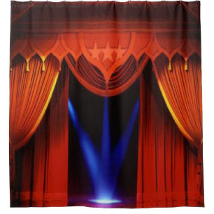 z Stage Shower Curtain