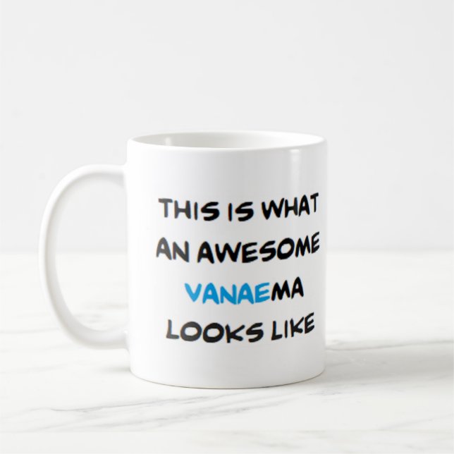 z vanaema, awesome coffee mug (Left)