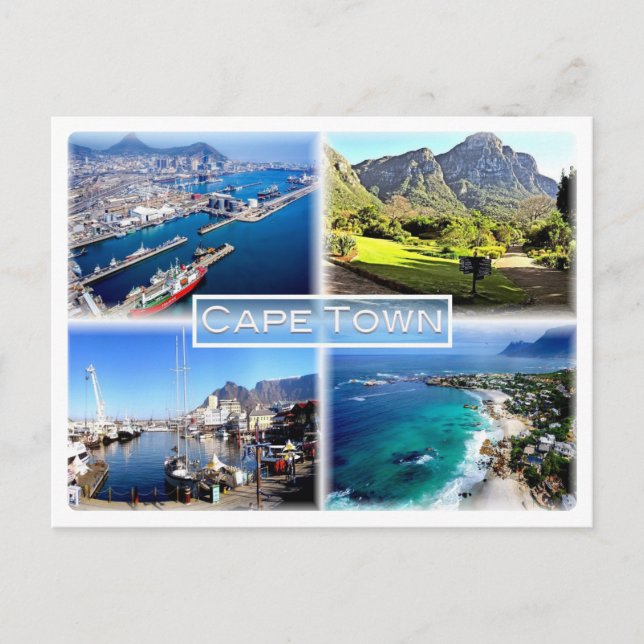 ZA Cape Town - Port of Cape Town - Clifton - Postcard (Front)