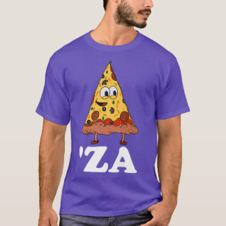 Za Pizza Slang za  Funny Slice Of Pizza Abbreviati T-Shirt