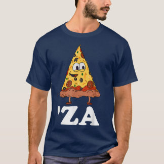 Za Pizza Slang za  Funny Slice Of Pizza Abbreviati T-Shirt