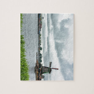 zaanse schans, Netherlands Jigsaw Puzzle