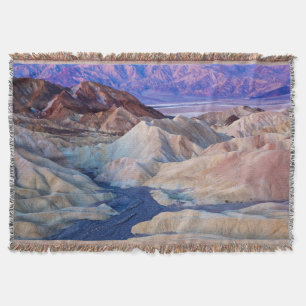 Zabriskie Point Before Dawn Throw Blanket