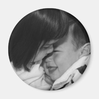 Zach & Sarah fridge magnet