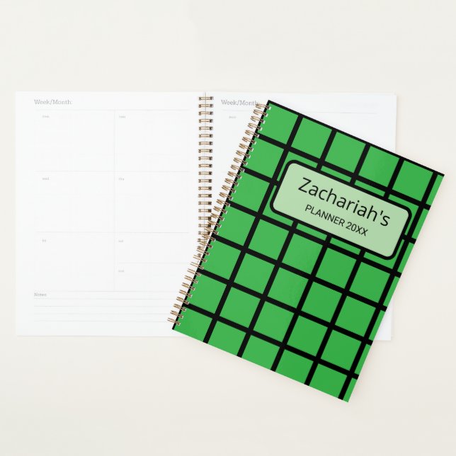 Zachariah customizable planner (Display)