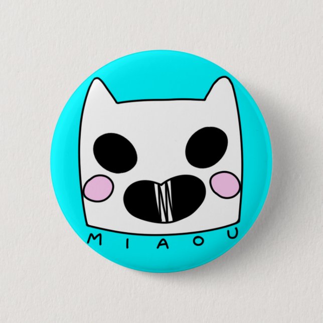 Zacharie 6 Cm Round Badge (Front)