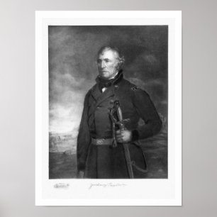 Zachary Taylor, 12th President of the United State Poster