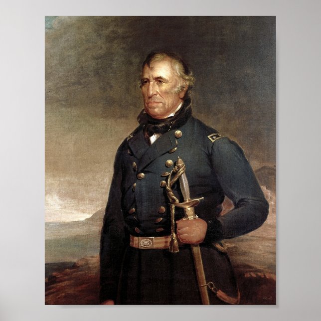 Zachary Taylor Poster (Front)
