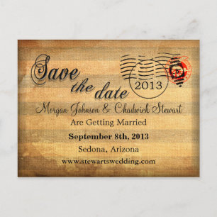 Zachée IV Save the Date Postcards