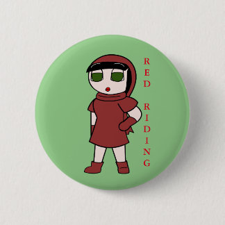 Zack Dragonblade Button - Red Riding