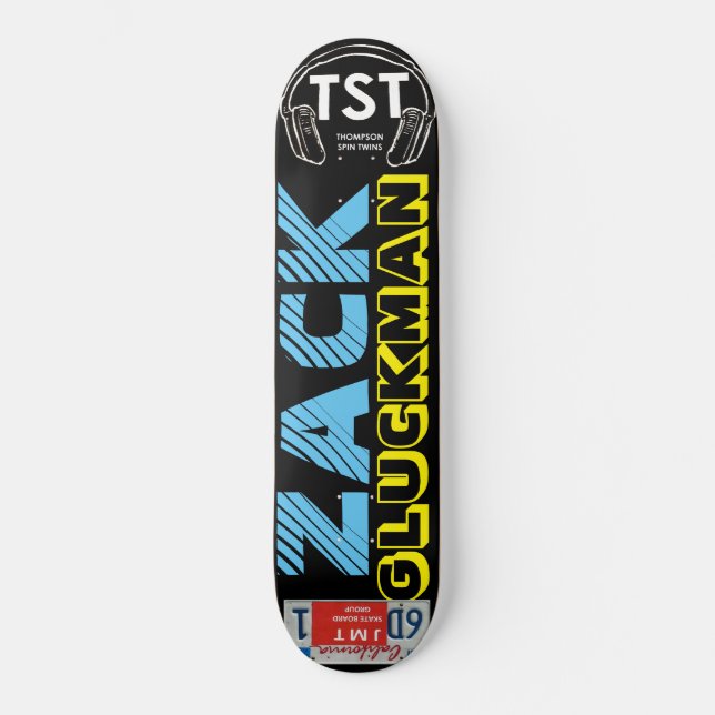 ZACK GLUCKMAN Skateboard (Front)