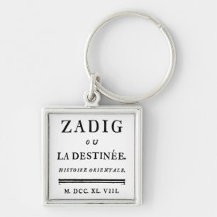 Zadig, or The Book of Fate - Descartes Key Ring