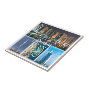 zAE004 DUBAI, United Arab Emirates, Uae, Ceramic Tile