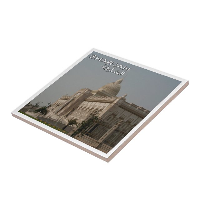 zAE012 SHARJAH, UNIVERSITY, UAE, Asia, Ceramic Tile (Side)