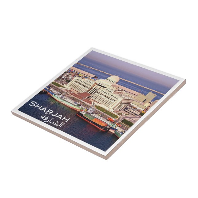 zAE013 SHARJAH, SUPERIOR COURT, UAE, Asia, Ceramic Tile (Side)