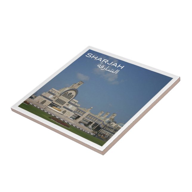 zAE014 SHARJAH, SOUQ AL MARKZI, UAE, Asia, Ceramic Tile (Side)