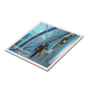 zAE019 SHARJAH INTERNATIONAL AIRPORT, UAE, Ceramic Tile