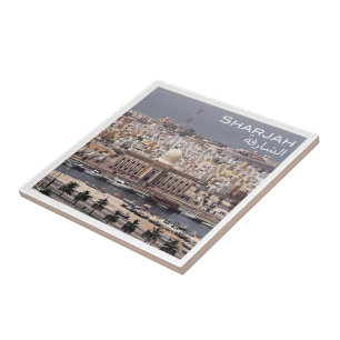 zAE021 SHARJA centre city, UAE, The Middle East,  Ceramic Tile