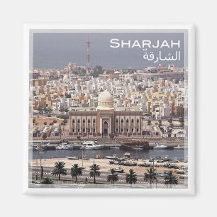 zAE021 SHARJA centre city, UAE, The Middle East,  Magnet