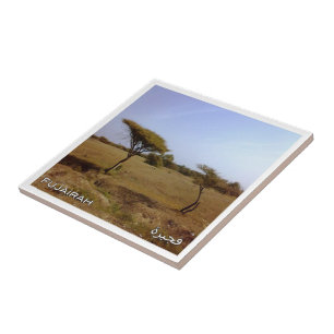 zAE033 FUJAIRAH nature, UAE, Asia, Ceramic Tile