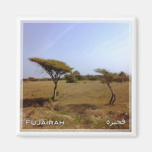 zAE033 FUJAIRAH nature, UAE, Asia, Fridge Magnet