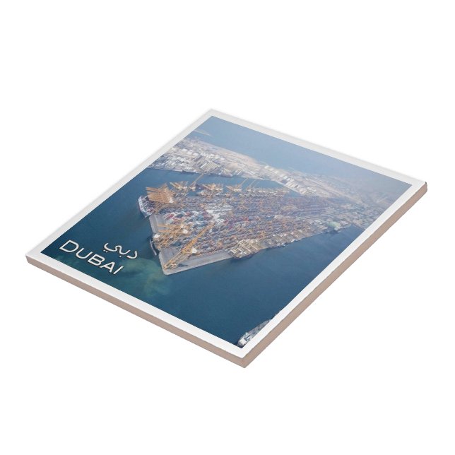 zAE042 DUBAI, Nahen Osten, UAE, The Middle East,  Ceramic Tile (Side)