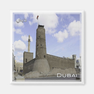 zAE050 DUBAI AL-FAHIDI FORT, UAE, Asia, Fridge Magnet