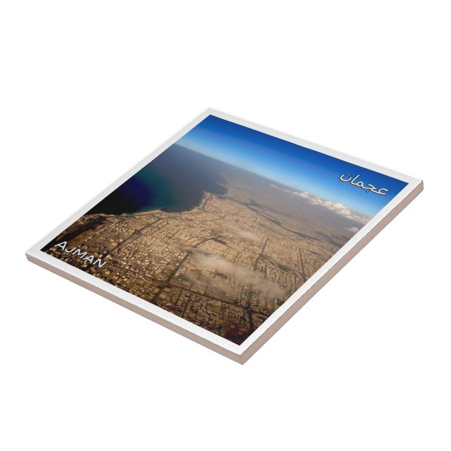 zAE051 AJMAN city, United Arab Emirates, Ceramic Tile (Side)