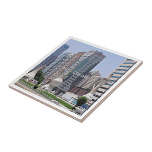 zAE055 ABU DHABI city centre, UAE, Ceramic Tile