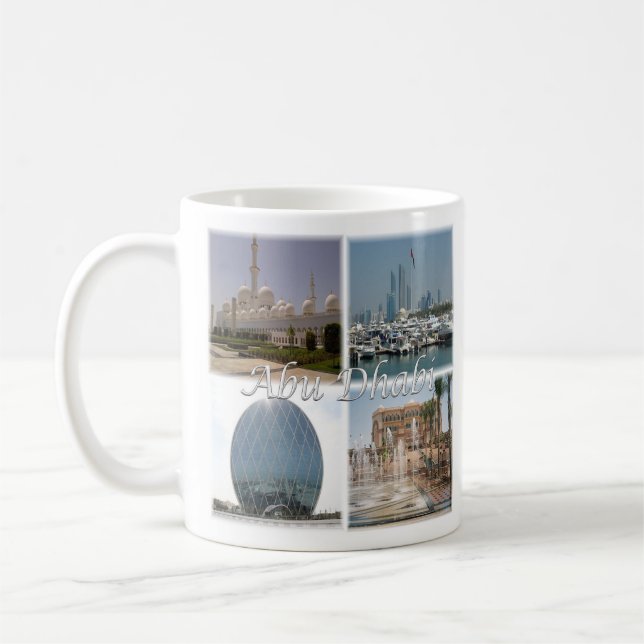 zAE062 ABU DHABI, United Arab Emirates, Coffee Mug (Left)
