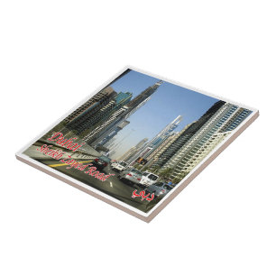zAE067 DUBAI Sheikh Zayed Road, Ceramic Tile