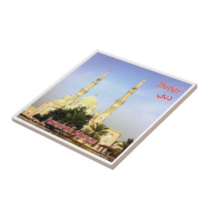 zAE069 DUBAI Jumeirah Mosque, UAE, Asia, Ceramic Tile