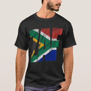 ZAF - South Africa Flag T-Shirt